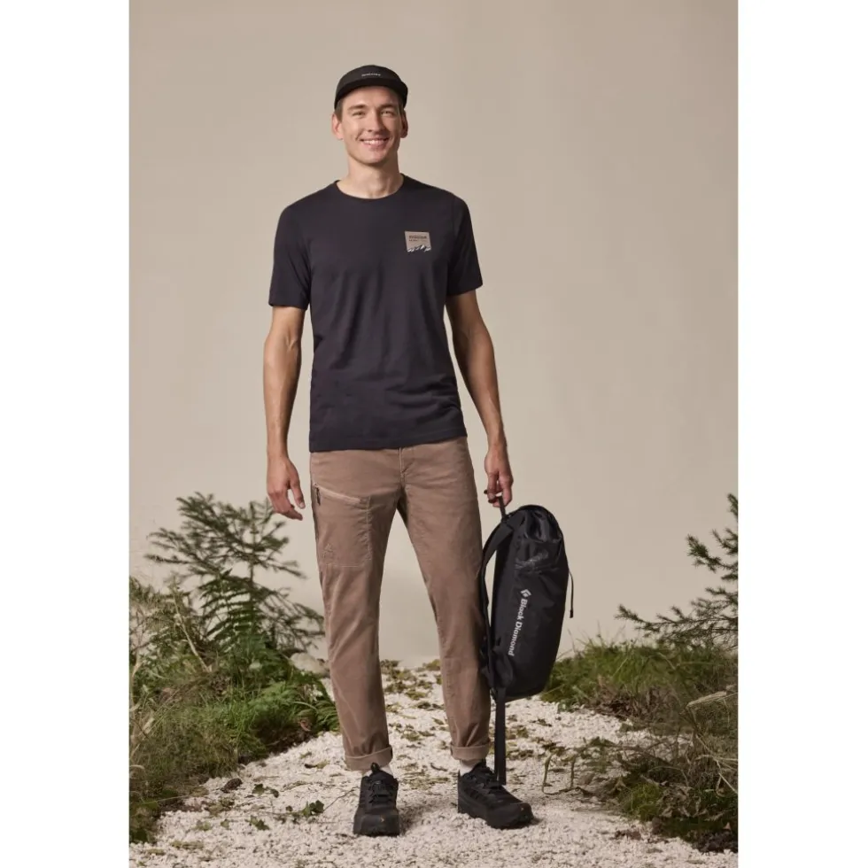 Maloja GoldbergM. Adventure Broek Heren - deep black 8833