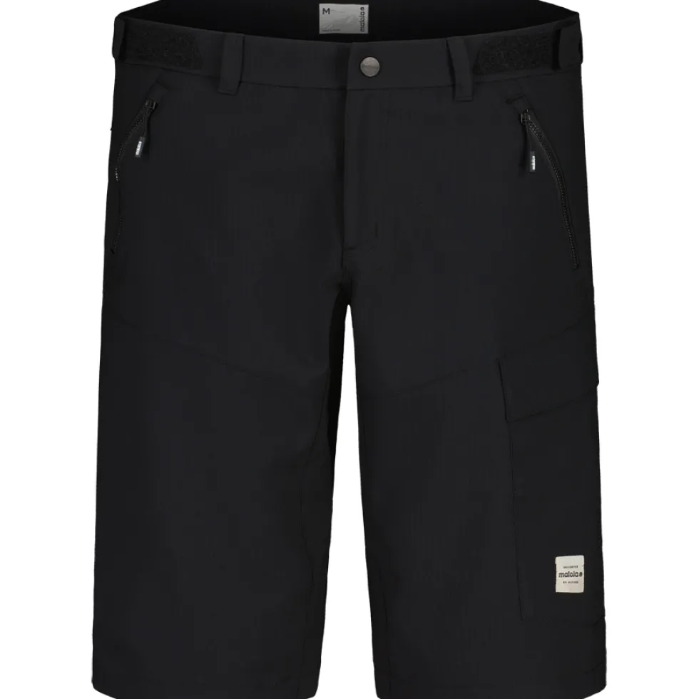 Maloja KehrwaldM. Enduro Short broeken Heren - deep black 8833