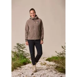 Maloja KurointM. Alp Wool Jas Dames - dark gravel 8990