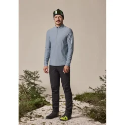Broeken & Rokken < Maloja MarcusM. Nordic Hybrid Softshell Broek Heren - Regular - deep black multi 8862