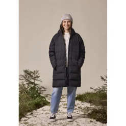 Maloja MarzolaU. Urban ReDown Donzen Mantel Unisex - deep black 8833