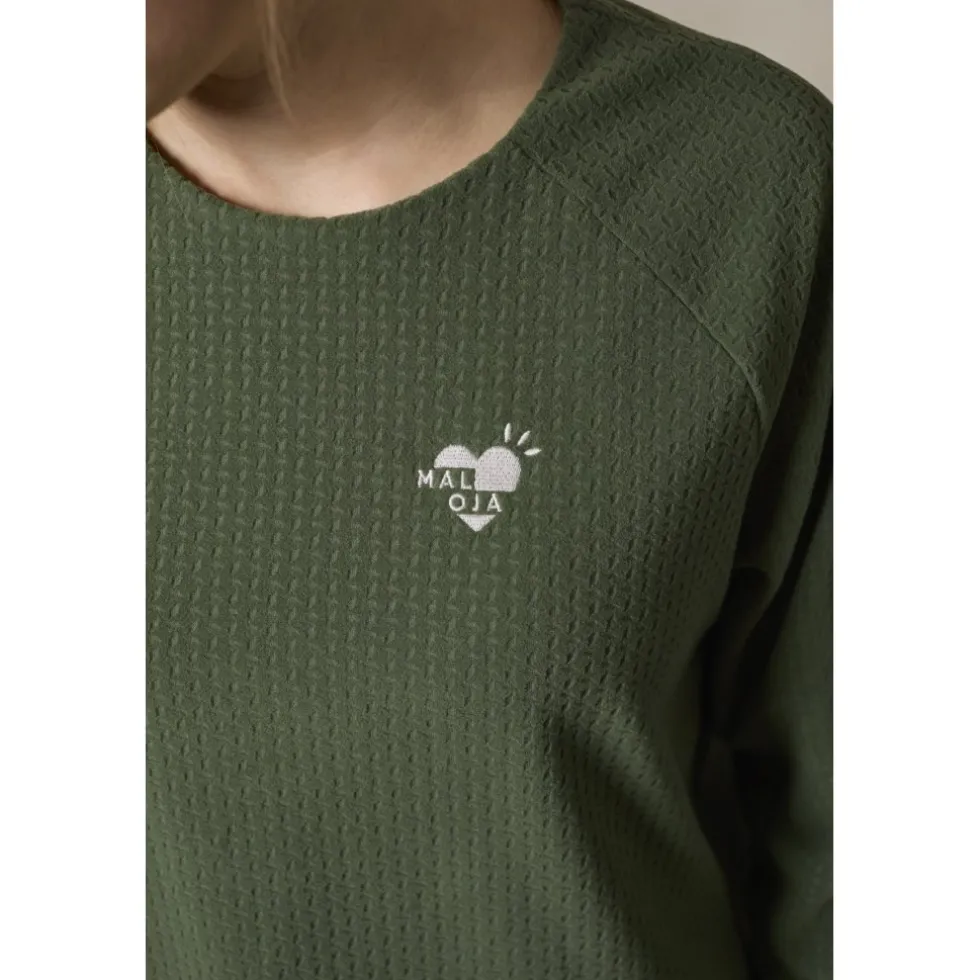 Maloja NimoneM. Mountain Fleece Shirt Dames - alpine woods 8958