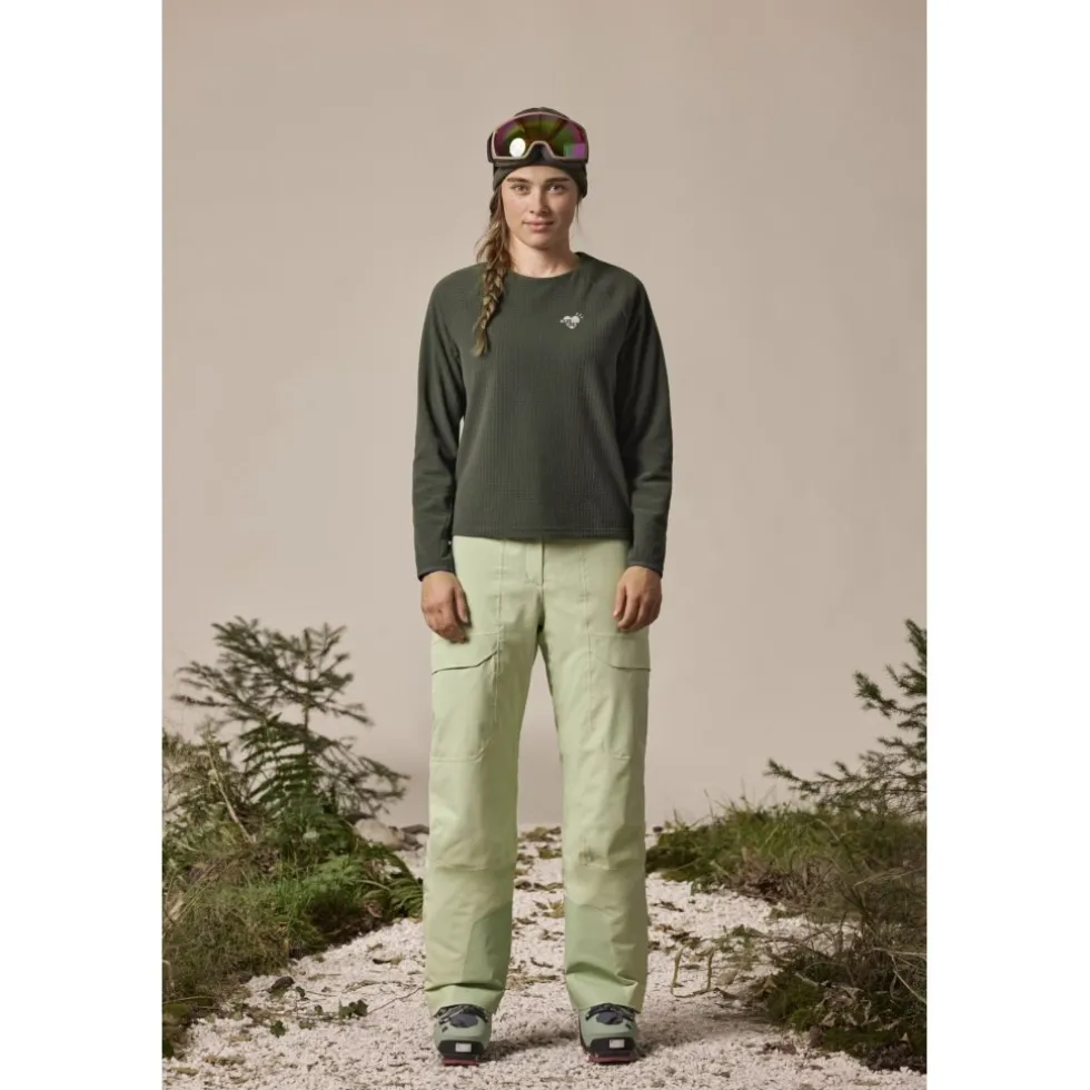 Maloja NimoneM. Mountain Fleece Shirt Dames - alpine woods 8958