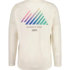 Mtb-Shirts < Maloja Pfeifferkoge. Dirt Shirt et ange ouwen Heren - shaded white 1148