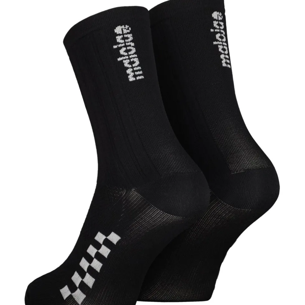 Maloja PushbikersM. Aero fietssokken - deep black 8833