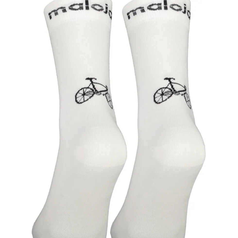 Maloja StalkM. Sokken - shaded white 1148