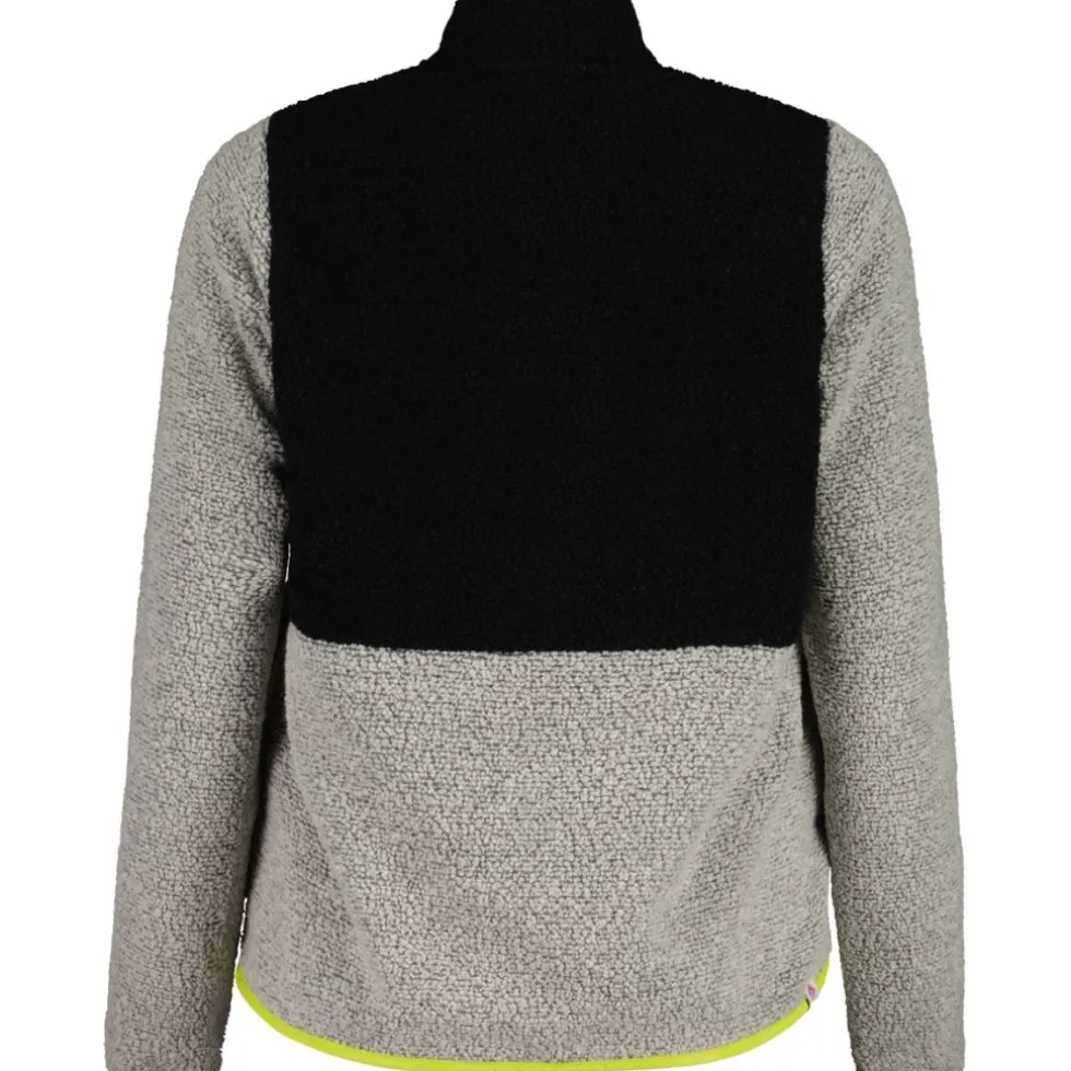 Maloja VallettaM. Mountain Fleece Jas Dames - grey melange multi 8033