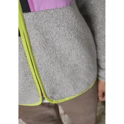Maloja VallettaM. Mountain Fleece Jas Dames - grey melange multi 8033