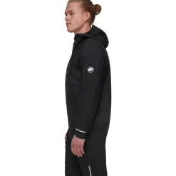 Jassen & Vesten < Mammut Aenergy Trail Running Hardshell Jas met Capuchon Heren - zwart