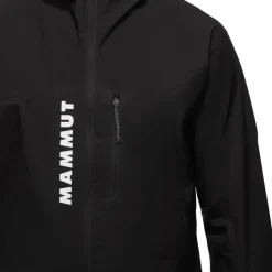 Jassen & Vesten < Mammut Aenergy Trail Running Hardshell Jas met Capuchon Heren - zwart