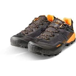 Wandelschoenen|Wandelschoenen < Mammut Ducan II Low GTX Schoenen Heren - zwart-dark tangerine