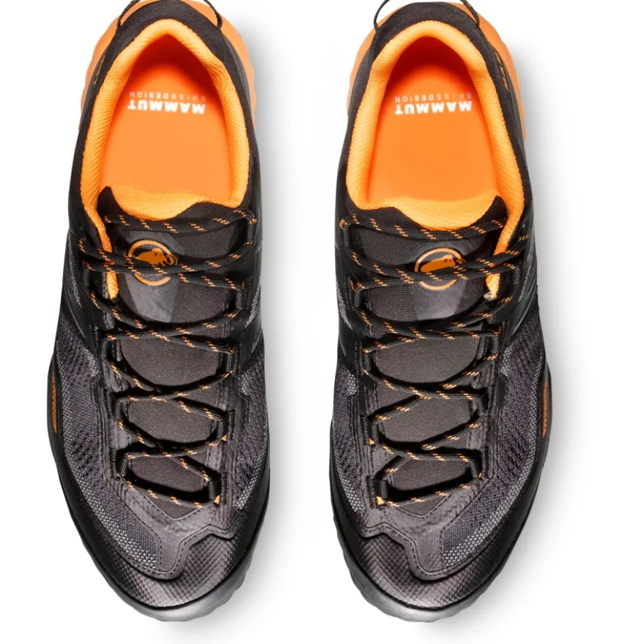 Wandelschoenen|Wandelschoenen < Mammut Ducan II Low GTX Schoenen Heren - zwart-dark tangerine