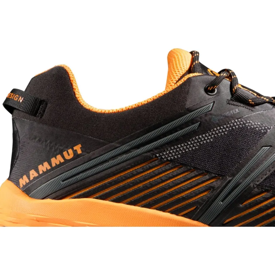 Wandelschoenen|Wandelschoenen < Mammut Ducan II Low GTX Schoenen Heren - zwart-dark tangerine