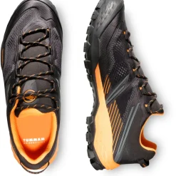 Wandelschoenen|Wandelschoenen < Mammut Ducan II Low GTX Schoenen Heren - zwart-dark tangerine