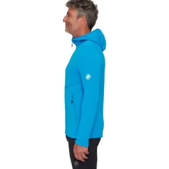 Mammut Aconcagua Light Midlayer Jas met Capuchon Heren - glacier blue