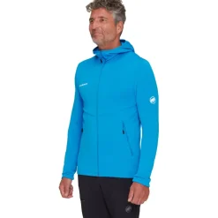 Mammut Aconcagua Light Midlayer Jas met Capuchon Heren - glacier blue