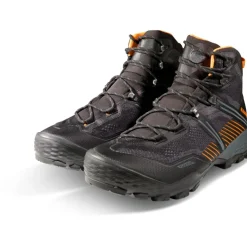 Mammut Ducan II High GTX Schoenen Heren - zwart-dark tangerine