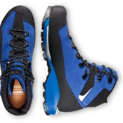 Mammut Kento Guide II High GTX Wandelboots Heren - dark glacier blue-zwart