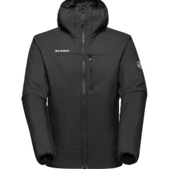 Jassen & Vesten < Mammut Rime Thermoja met Capuchon Heren - zwart