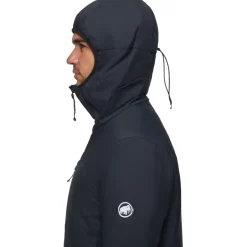 Jassen & Vesten < Mammut Rime Thermoja met Capuchon Heren - zwart