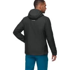 Jassen & Vesten < Mammut Rime Thermoja met Capuchon Heren - zwart