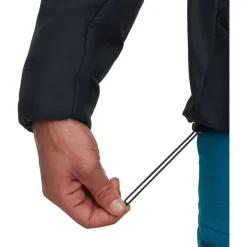 Jassen & Vesten < Mammut Rime Thermoja met Capuchon Heren - zwart
