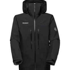 Mammut Taiss Hardshell Jas met Capuchon Heren - zwart