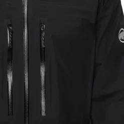 Mammut Taiss Hardshell Jas met Capuchon Heren - zwart