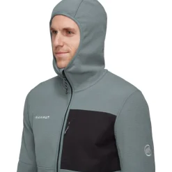 Mammut Tamaro Midlayer Jas met Capuchon Heren - strata-black