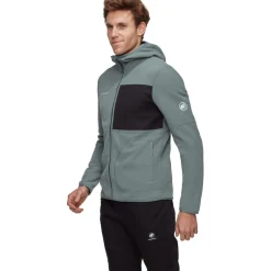 Mammut Tamaro Midlayer Jas met Capuchon Heren - strata-black