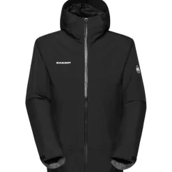 Mammut Treeline Hardshell Jas met Capuchon Heren - zwart