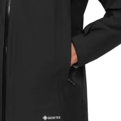 Mammut Treeline Hardshell Jas met Capuchon Heren - zwart