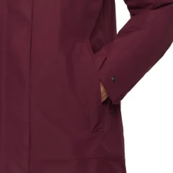 Jassen & Vesten < Mammut Treeline Hardhell Thermoparka met Capuchon Dame - vin