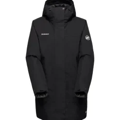 Jassen & Vesten < Mammut Treeine Hardshe Thermoparka met Capuchon Dames - zwart