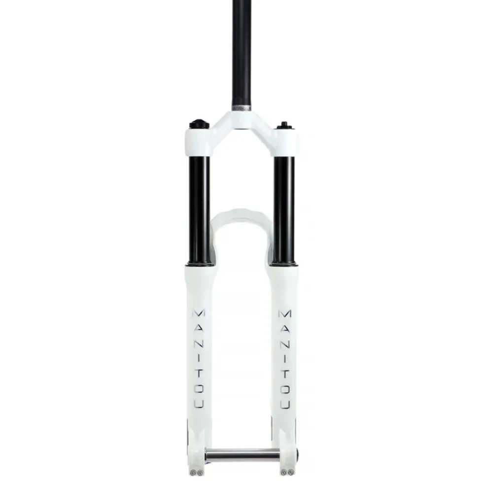 Manitou Circus Expert 26" Suspension Fork - 100mm - Tapered - 20x110mm - white