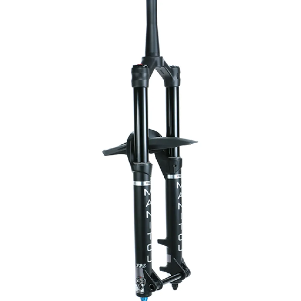 Manitou Mezzer Pro Veervork - 29" - 180mm - Tapered - 44mm Offset - 15x110mm - zwart