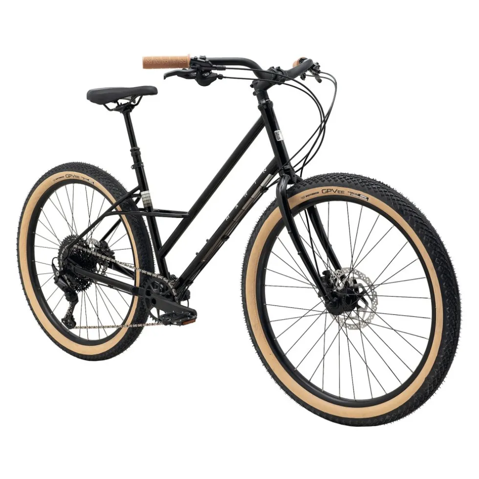 Marin LARKSPUR 2 - Stalen Stadsfiets - 2026 - zwart