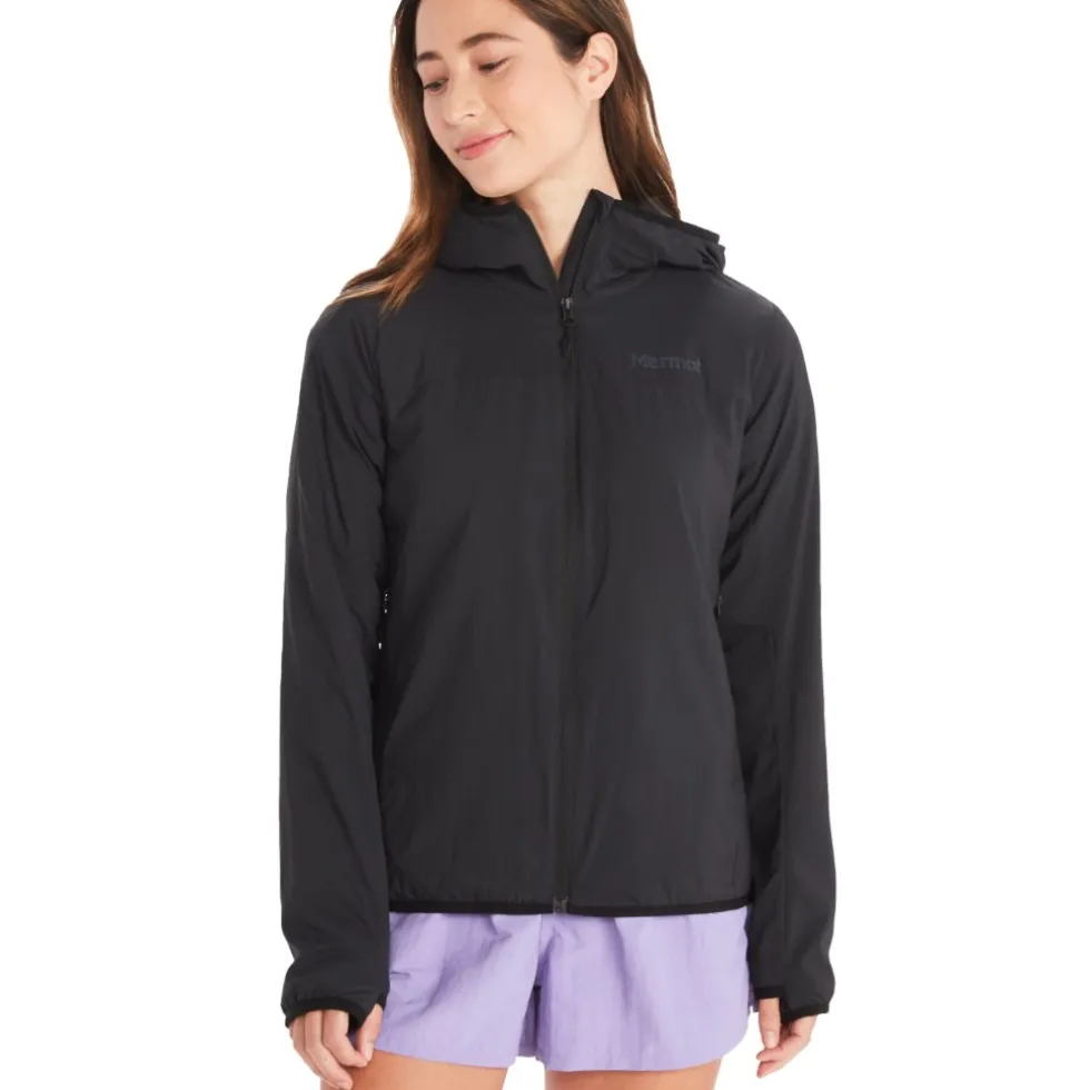 Marmot Alt HB Jas met Capuchon Dames - zwart