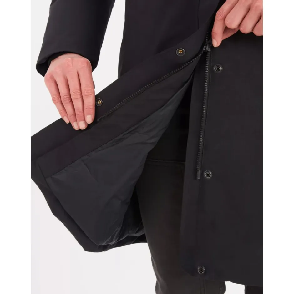 Jacks < Marmot Chelsea Mantel Dames - zwart