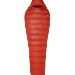 Marmot Mad River 40 Regular Donzen Slaapzak - Rits links - red sun/blackberry