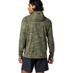 Shirts & Midlayers < Marmot AirExchange UPF 50 Hoodie Heren - oive grove agos