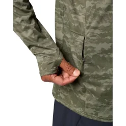 Shirts & Midlayers < Marmot AirExchange UPF 50 Hoodie Heren - oive grove agos