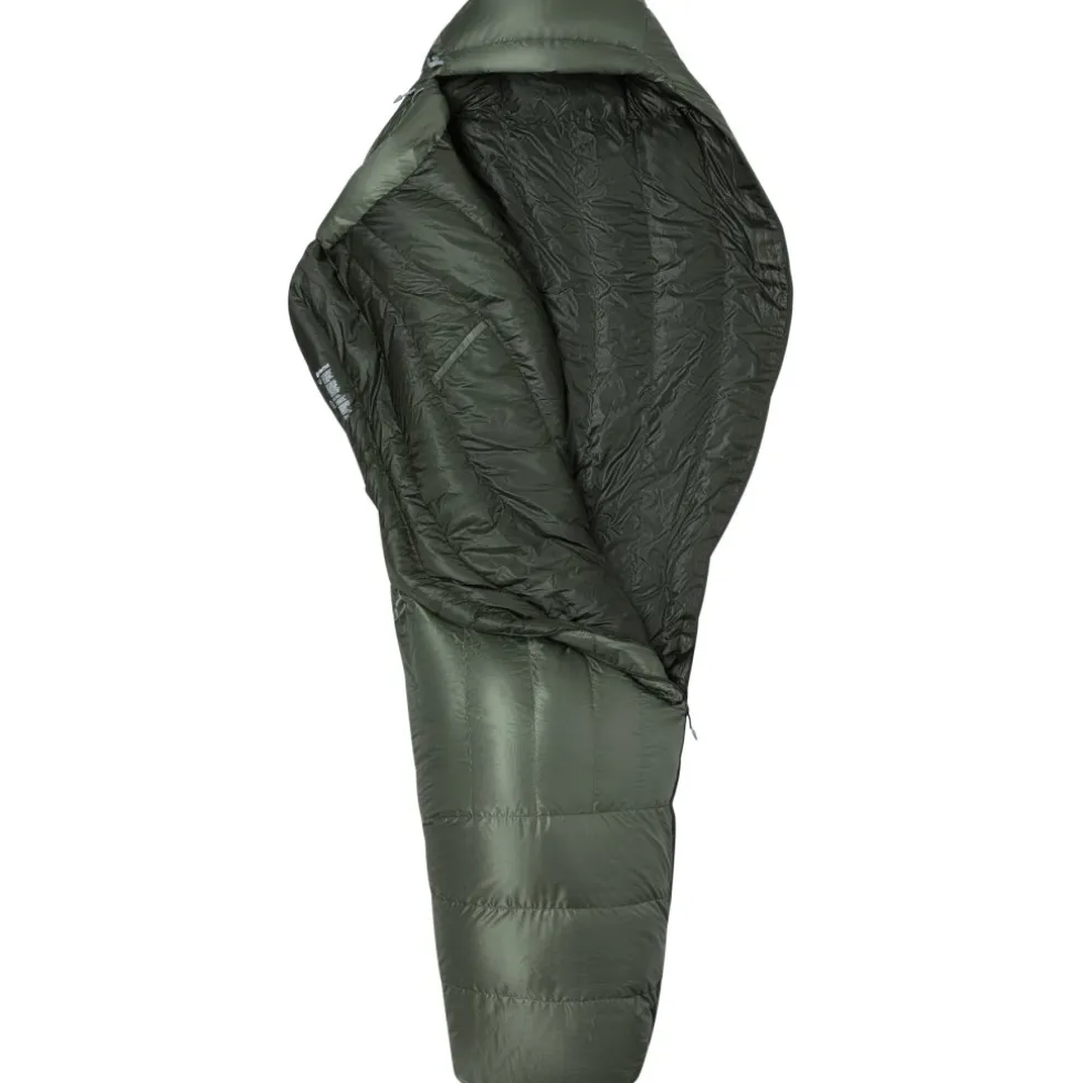 Marmot HiberNest 30 Standard Donzen slaapzak - Rits links - olive grove/nori