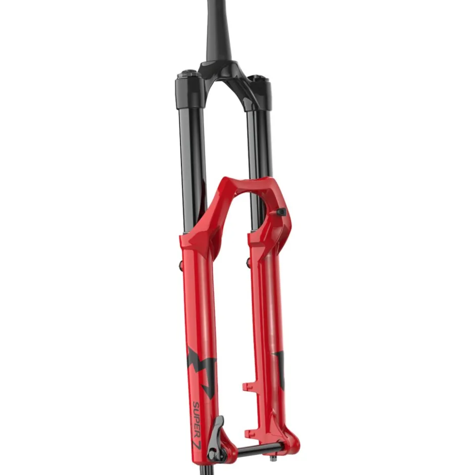 Verende Voorvorken < Marzocchi Super Z Voorvork - 29" | Grip X | 44mm Offset | Tapered - 15x110mm QR - 180mm - gloss red