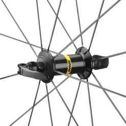 Mavic Aksium Wheelset Clincher - 9x100mm/QR | 9x130mm/QR - zwart/zilver