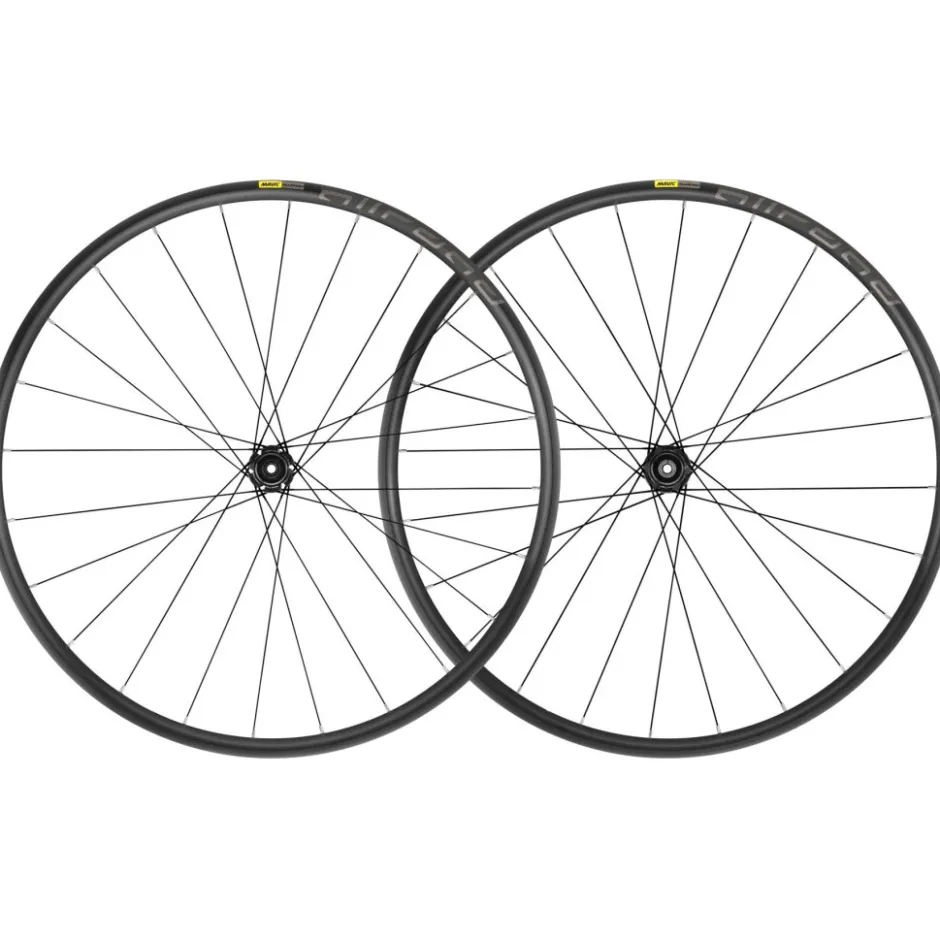 Wielen En Wielsets < Mavic Allroad Disc Wielset - 28" | Clincher | 6-Gaats - 12x100mm | 12x142mm | QR - zwart
