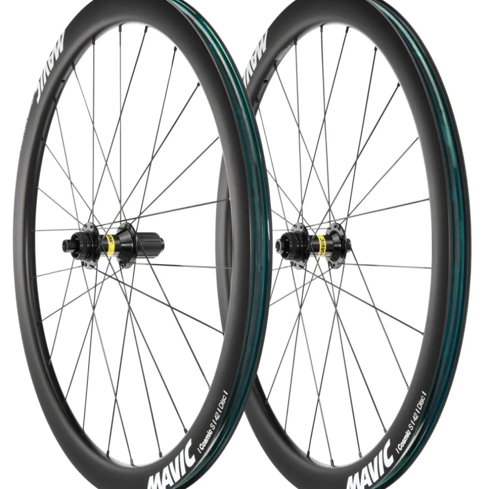 Mavic Cosmic S 42 Disc Wielset - 28" | Carbon | Clincher | Centerlock - 12x100mm | 12x142mm - HG