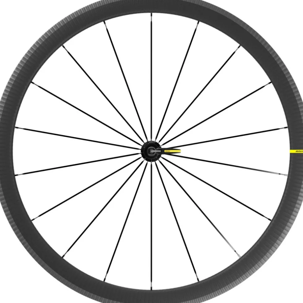 Mavic Cosmic SL 40 Carbon UST Wheelset - QR - Shimano HG
