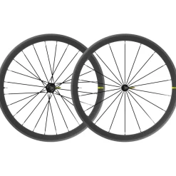 Mavic Cosmic SL 40 Carbon UST Wheelset - QR - Shimano HG