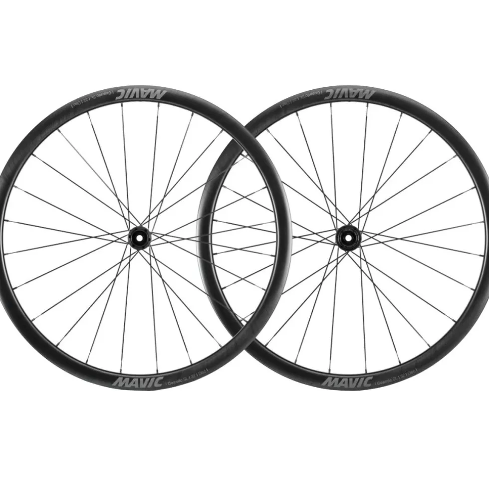 Mavic Cosmic SL 32 Disc Wielset - 28" | Carbon | Centerlock - 12x100mm | 12x142mm - Shimano HG L - Speciale aanbieding